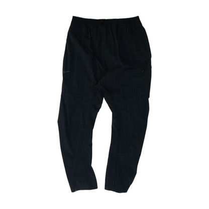 Black Tall Check Regular Pants