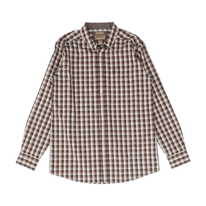 Multi Check Long Sleeve Button Down
