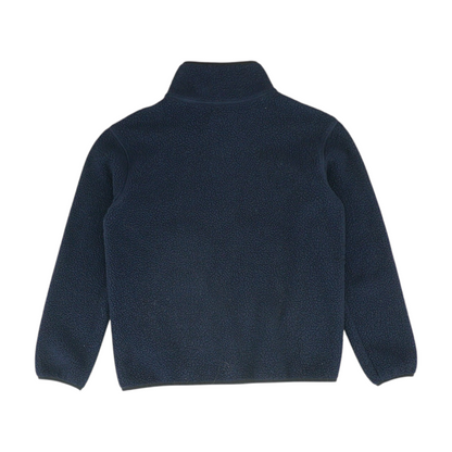 Navy Solid 1/4 Zip Pullover
