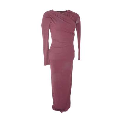 Maroon Maxi Dress