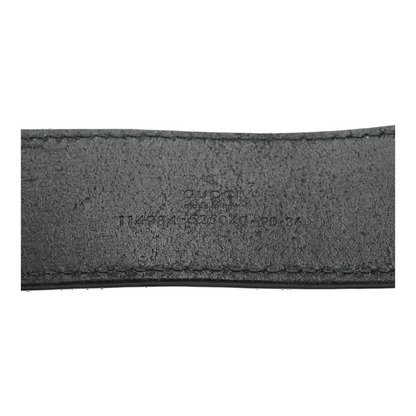 Gucci Black Leather Belt – Image 3
