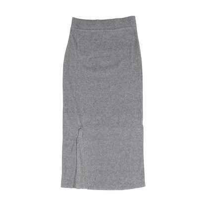 Gray Midi Skirt