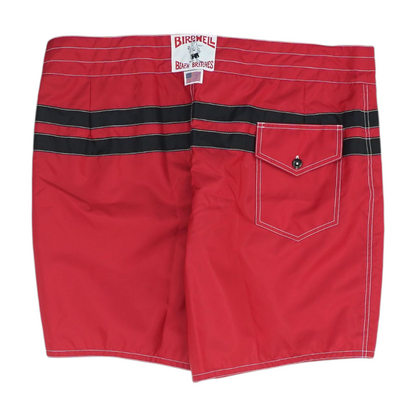 Red Striped Swim Bottom