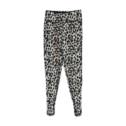 Black Animal Print Active Leggings