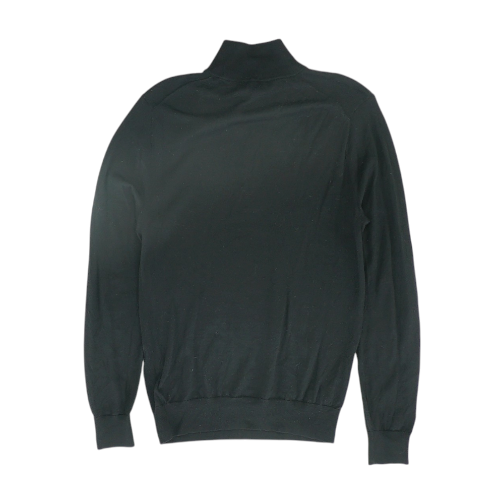 Black 1/4 Zip Sweater