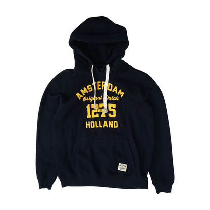 Navy Solid Hoodie Pullover