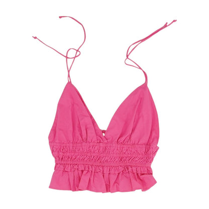 Pink Cropped Tank