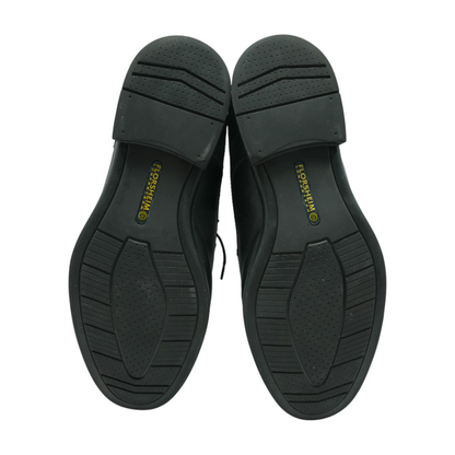 Black Lace-Up Dress Shoes