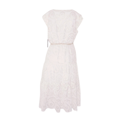 White Midi Dress