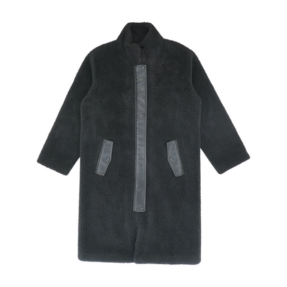 Black Solid Coat