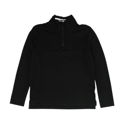 Black 1/4 Zip Pullover