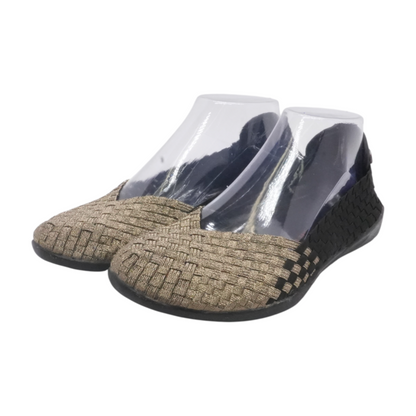 Black Slip-On Flats