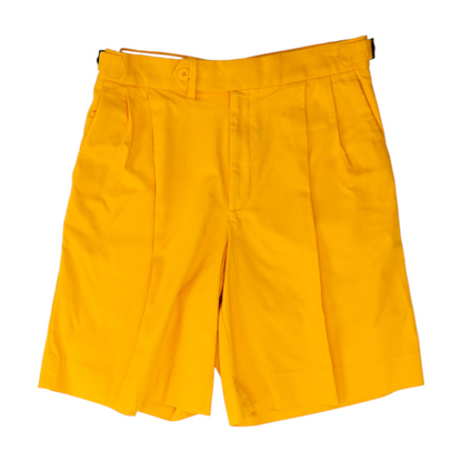 Yellow Chino Shorts