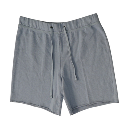 Blue Solid Active Shorts