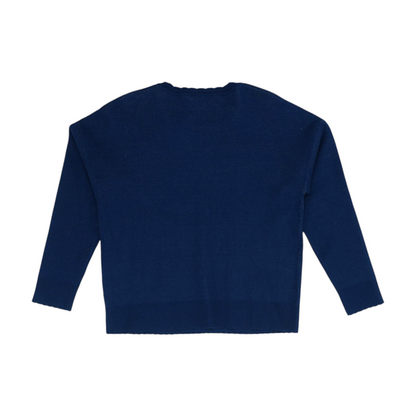 Navy Pullover Sweater