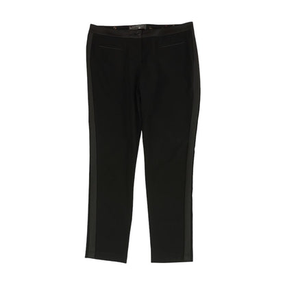 Black Solid Pants