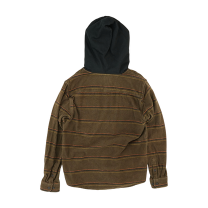 Brown Striped Jacket