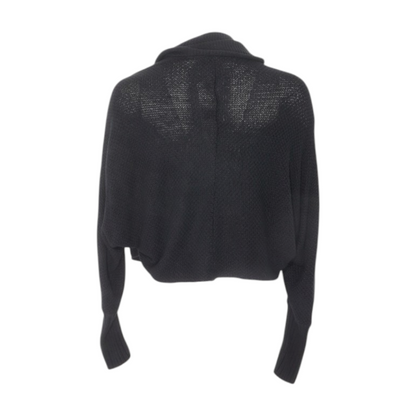 Black Cardigan Sweater
