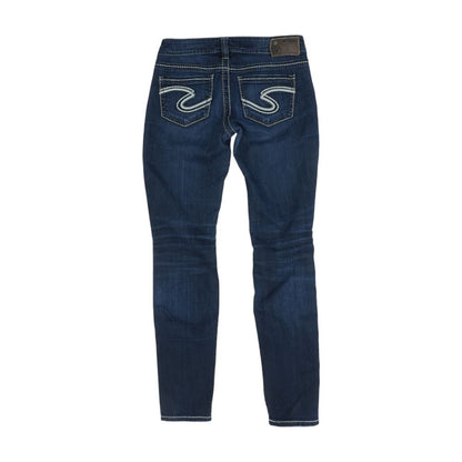 Blue Mid Rise Jeans