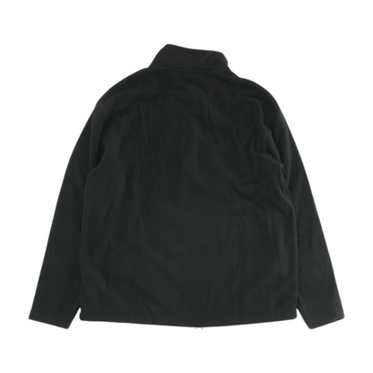 Black Solid 1/4 Zip Pullover
