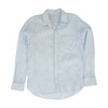 White Striped Long Sleeve Button Down