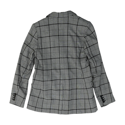 Black Plaid Blazer