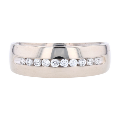 1/5 ctw 14K White Gold Diamond Band