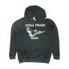 Black Solid Hoodie Pullover