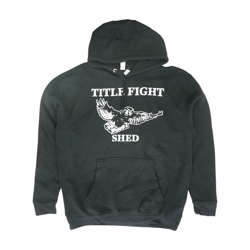 Black Solid Hoodie Pullover