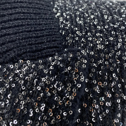 Black and Silver Sequin Jacket
