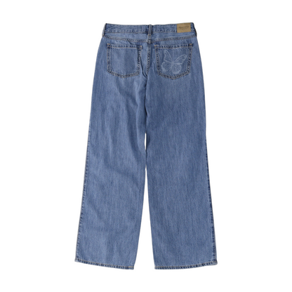 Blue Solid Jeans