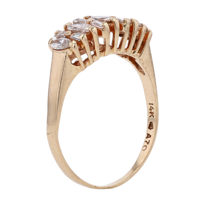 1/2 ctw 14K Yellow Gold Diamond Fashion Ring