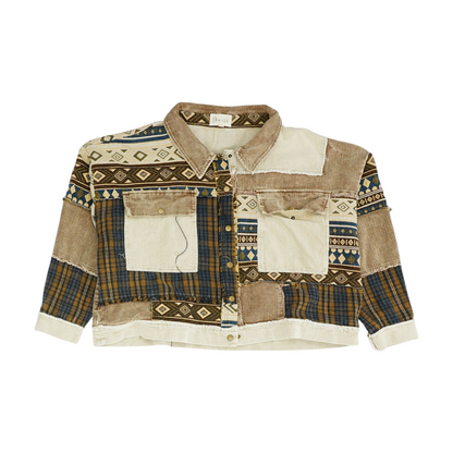 Brown Abstract Jacket
