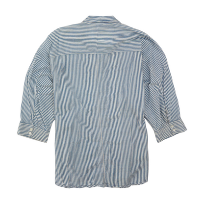 Blue Striped Button Down