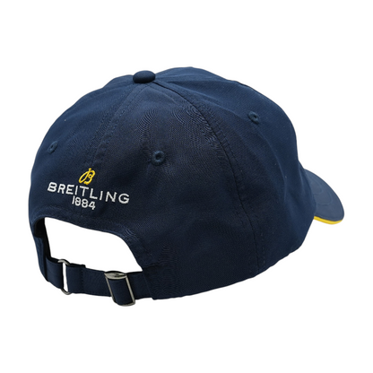 Navy Embroidered Logo Baseball Cap