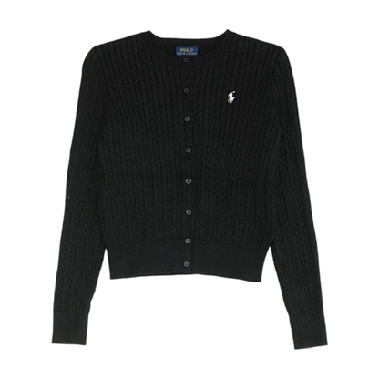 Black Cardigan Sweater