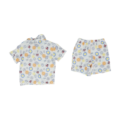 White Print Set