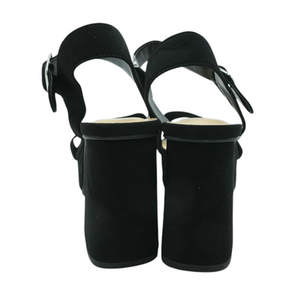 Black Block Heels