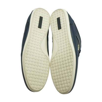 Navy Lace-Up Casual Shoes