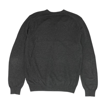 Charcoal Solid Pullover Sweater