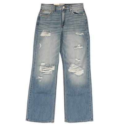 Blue Solid Jeans