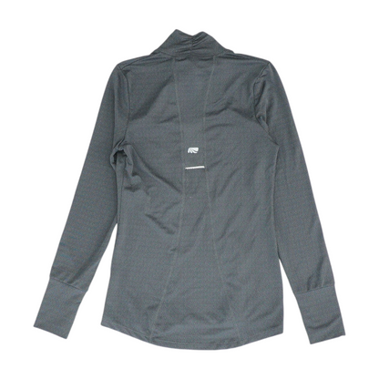 Charcoal Print 1/4 Zip Pullover