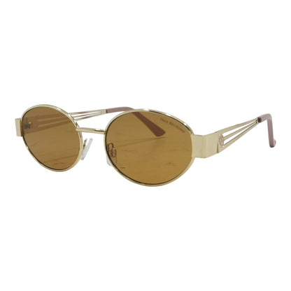 Gold TR12474CK Oval Sunglasses