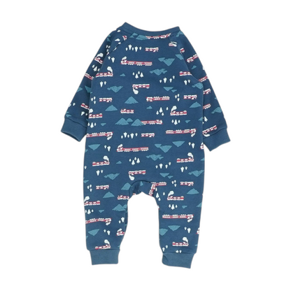Blue Print One-Piece