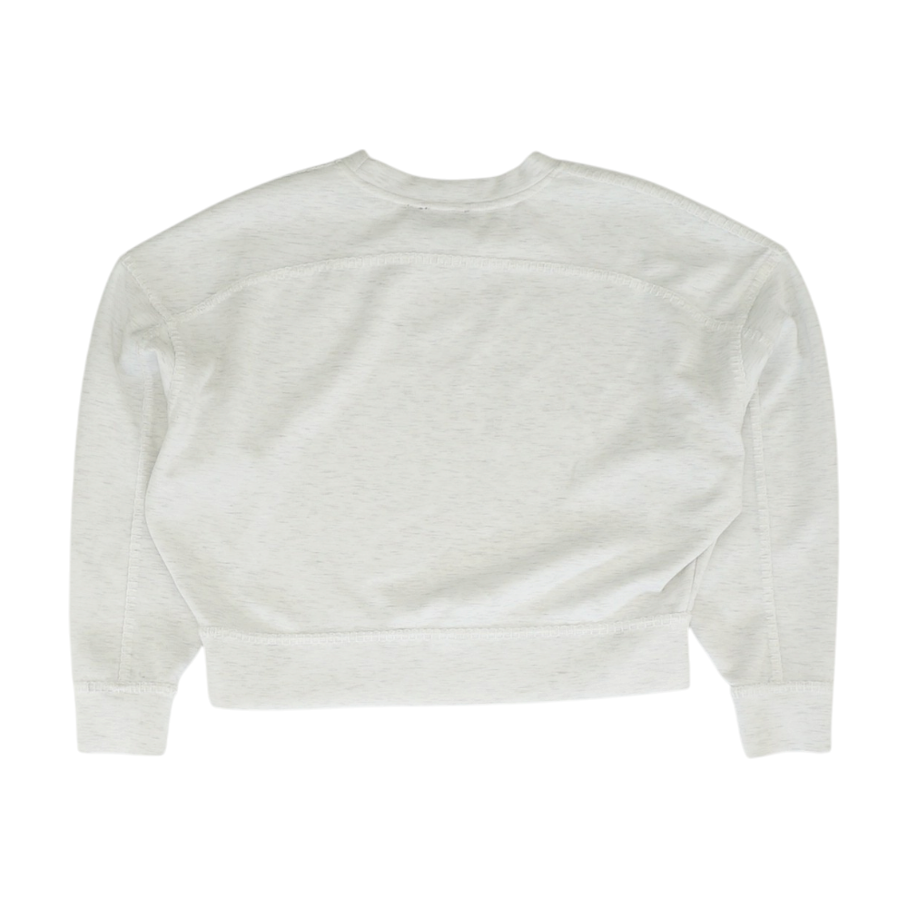 Gray Solid Sweatshirt Pullover