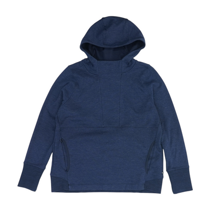 Navy Solid Hoodie Pullover