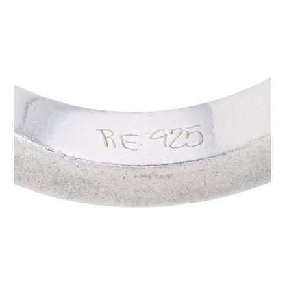 3/8 ctw Sterling Silver Diamond Band Ring