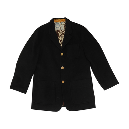 Navy Solid Blazer