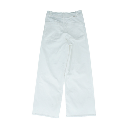 White Wide Leg Jeans