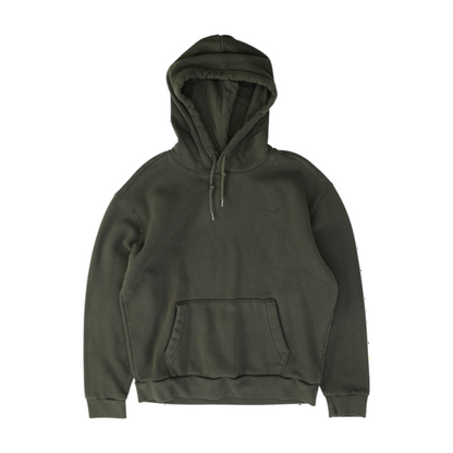 Charcoal Solid Hoodie Pullover